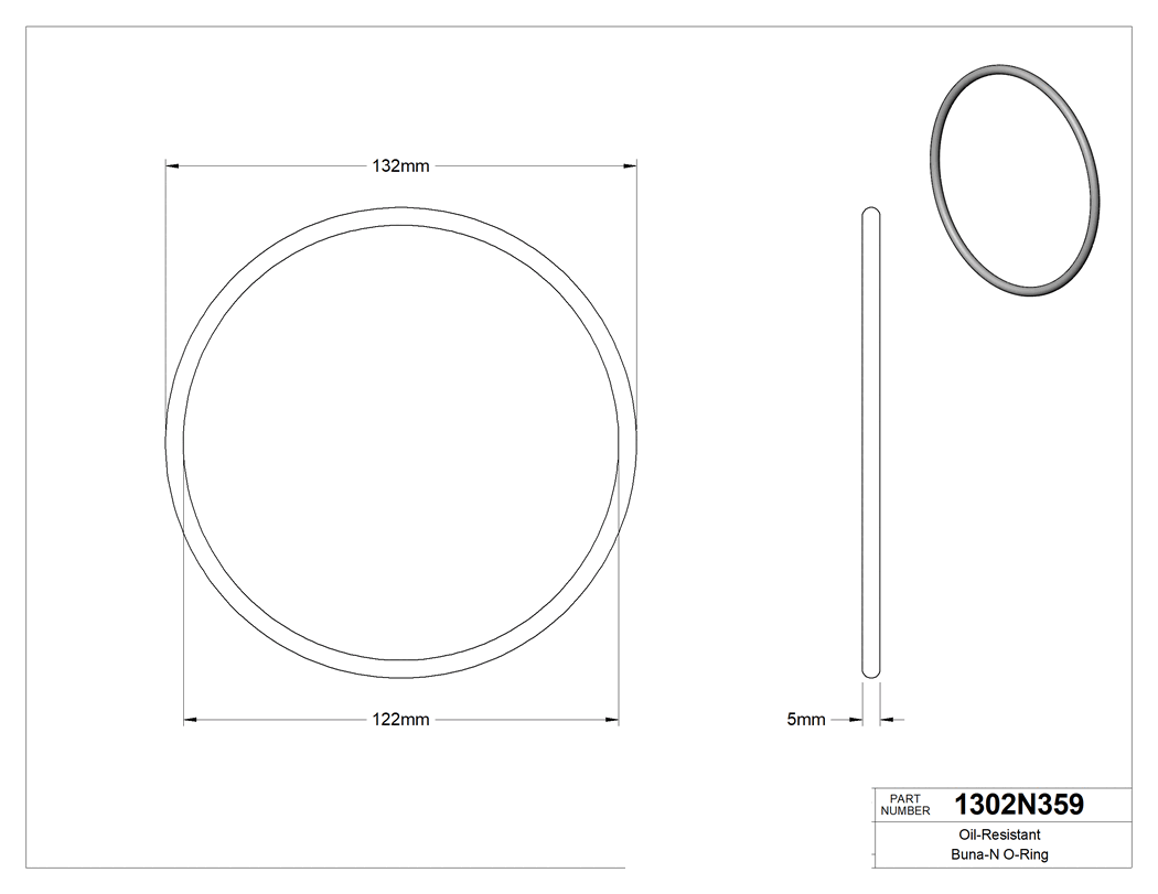 Technical drawing - 1302N359